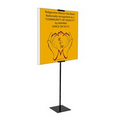 AAA-BNR Stand Kit, 32" x 48" Vinyl Banner, Double-Sided